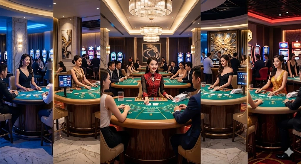 Trải nghiệm thị giác đỉnh cao: Top 5 sảnh Casino có Dealer nóng bỏng tại Kubet88 - nhà cái uy tín
